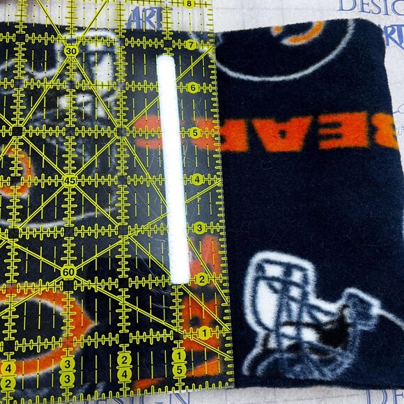 NFL Chicago Bears fan gift Fleece Neck Gaiter: Handmade Scarf Warmer - Picture 3 of 11
